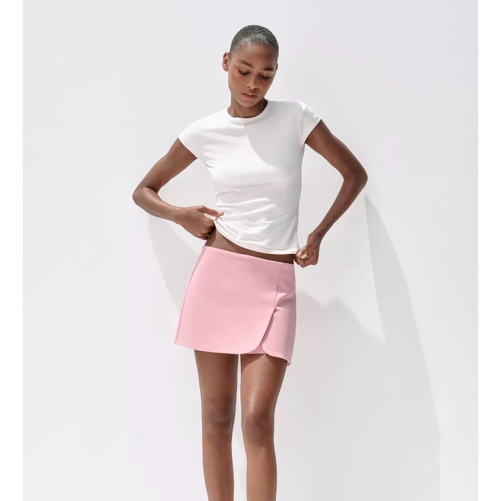 NWT Zara Soft Pink Women's Skort